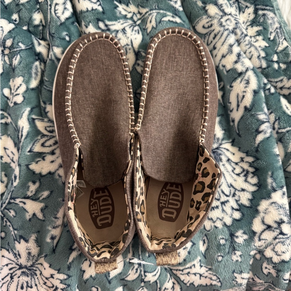 Hey Dude Women's Brown Slip-On Shoes